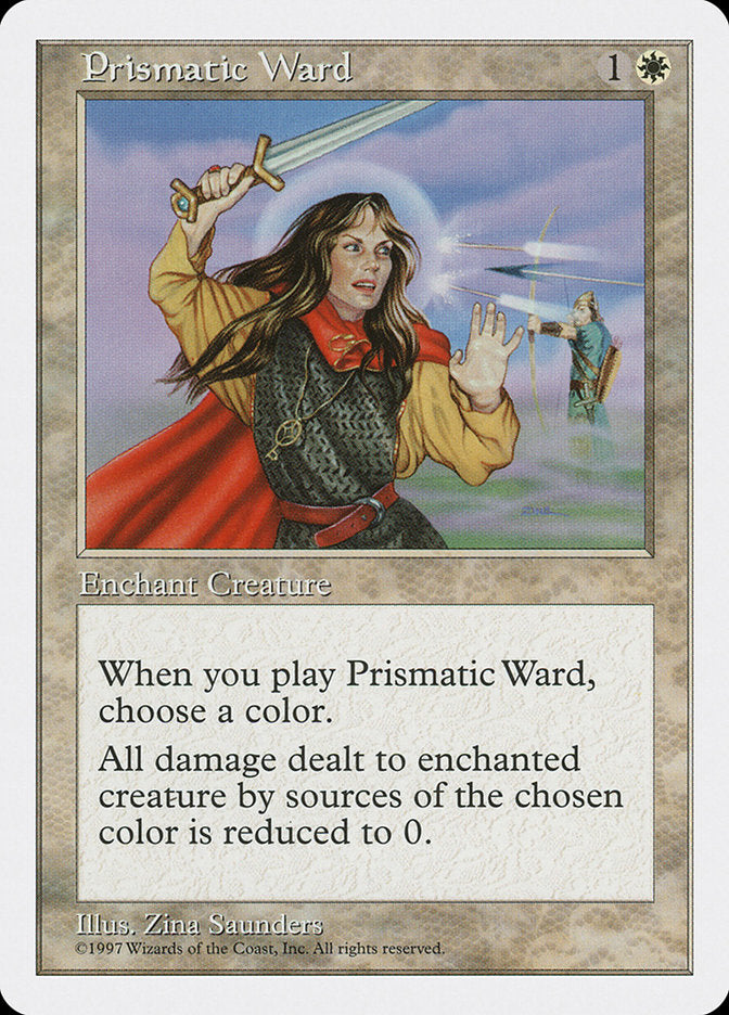 Prismatic Ward [Fifth Edition] MTG Single Magic: The Gathering    | Red Claw Gaming