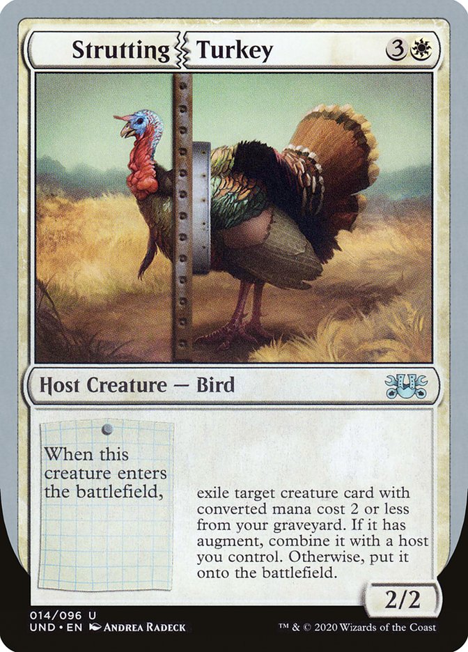 Strutting Turkey [Unsanctioned] MTG Single Magic: The Gathering    | Red Claw Gaming