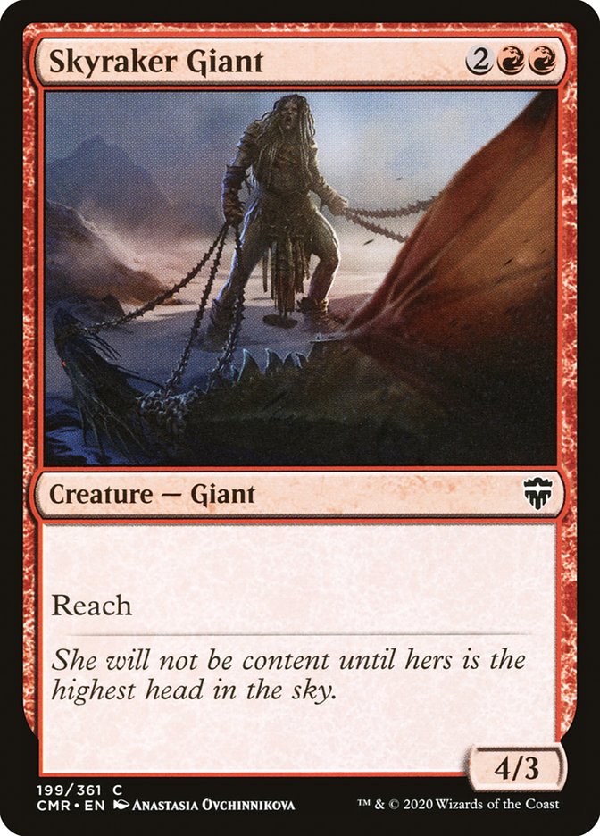 Skyraker Giant [Commander Legends] MTG Single Magic: The Gathering    | Red Claw Gaming