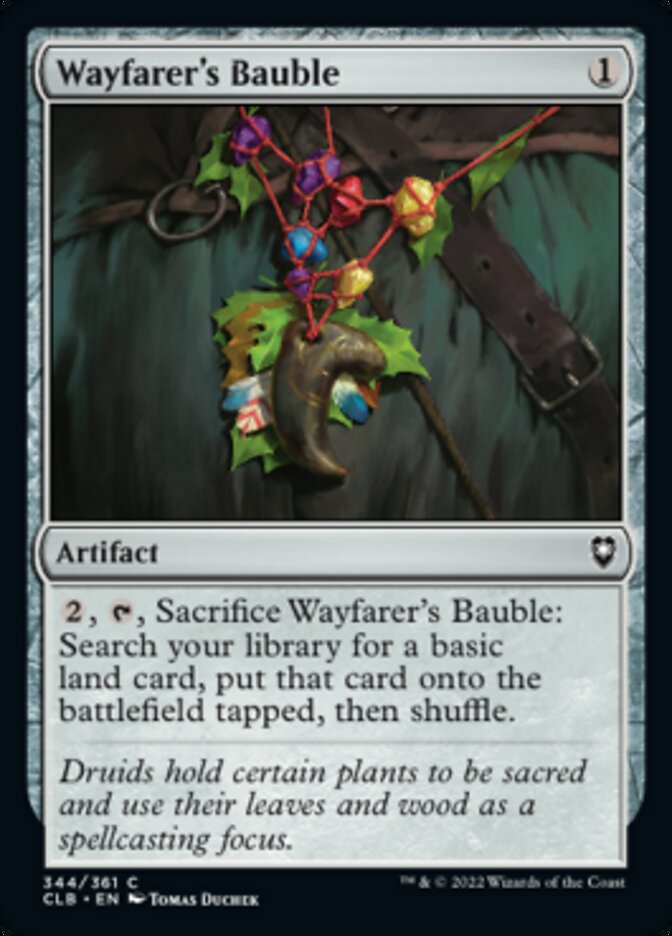 Wayfarer's Bauble [Commander Legends: Battle for Baldur's Gate] MTG Single Magic: The Gathering    | Red Claw Gaming