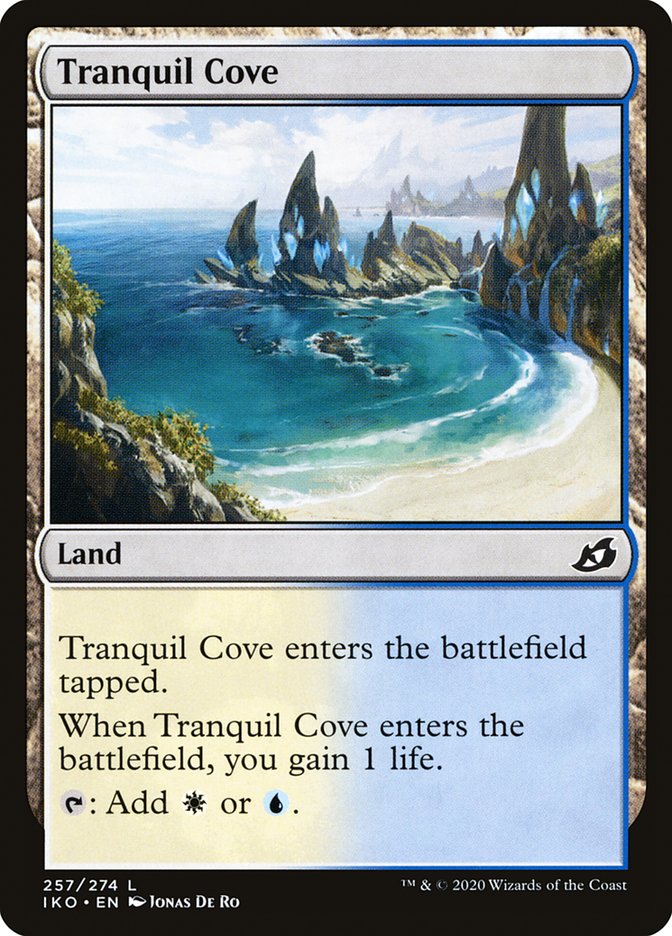 Tranquil Cove [Ikoria: Lair of Behemoths] MTG Single Magic: The Gathering    | Red Claw Gaming