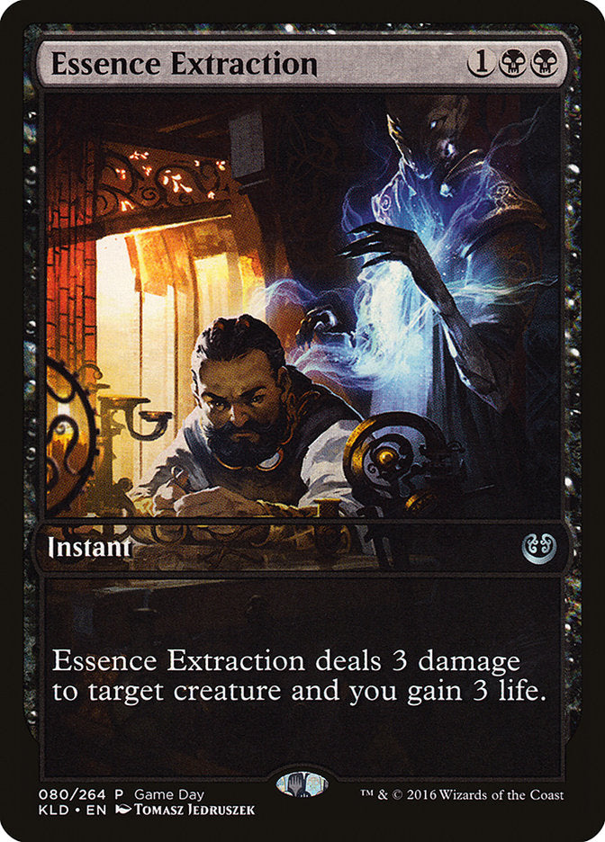 Essence Extraction (Game Day) [Kaladesh Promos] MTG Single Magic: The Gathering    | Red Claw Gaming