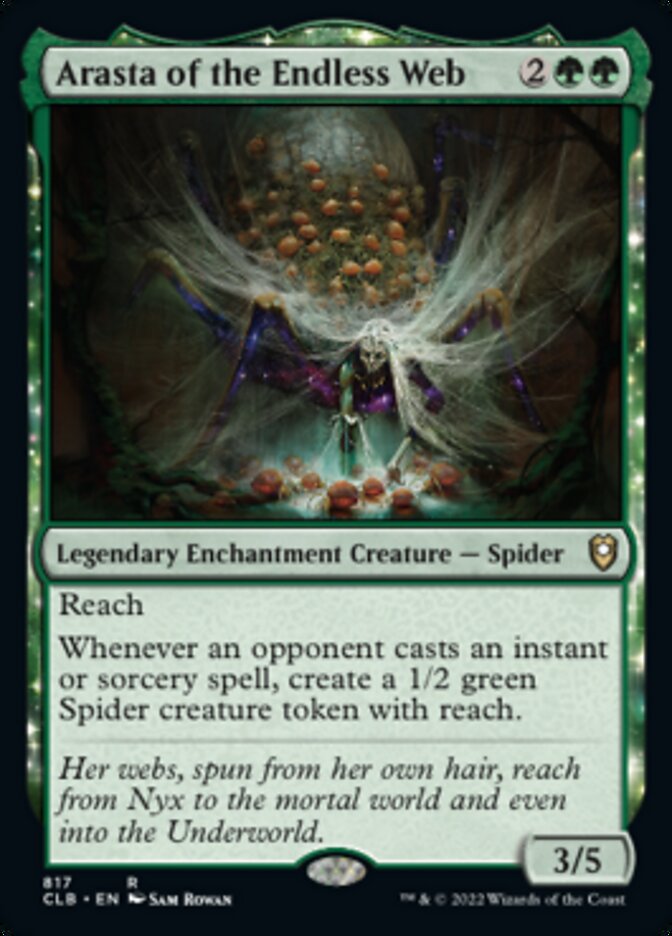 Arasta of the Endless Web [Commander Legends: Battle for Baldur's Gate] MTG Single Magic: The Gathering    | Red Claw Gaming