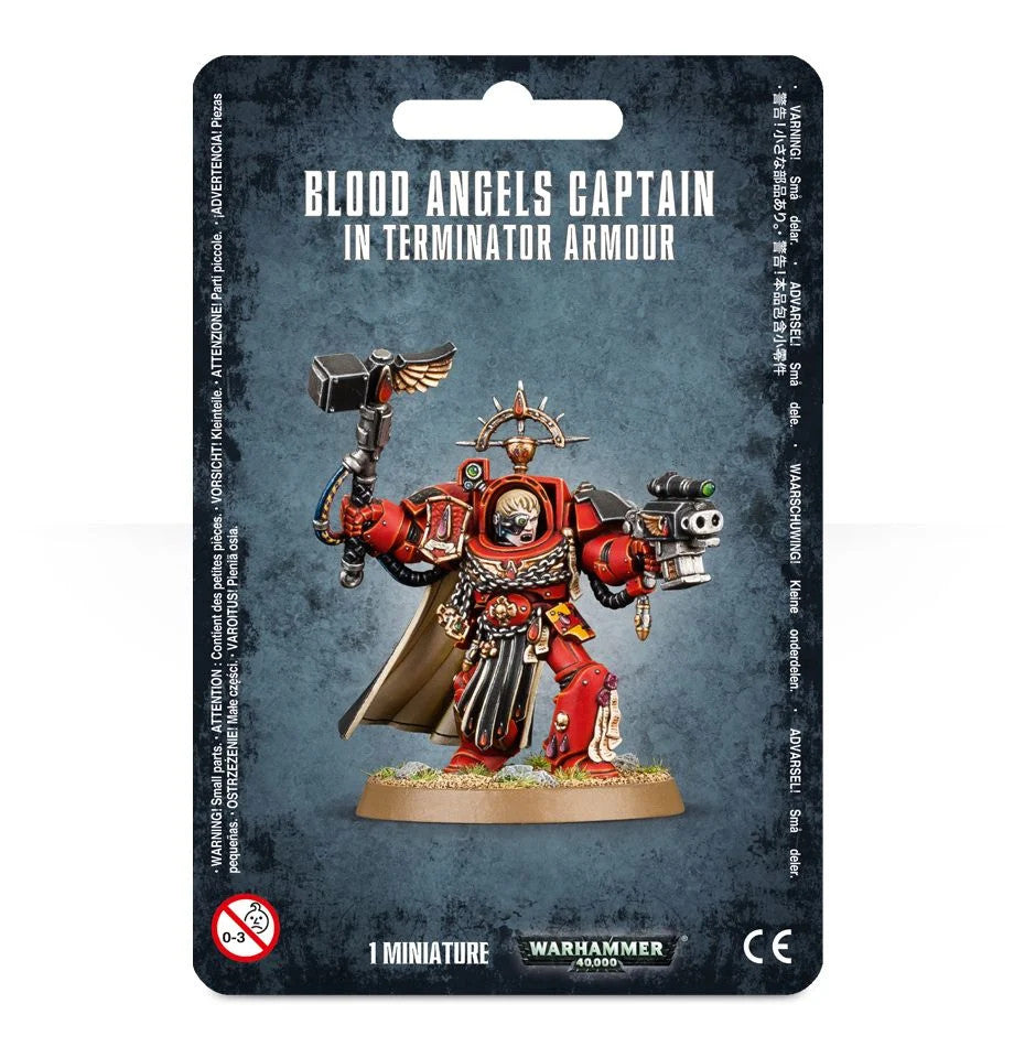 BLOOD ANGELS TERMINATOR CAPTAIN Blood Angels Games Workshop | Red Claw Gaming