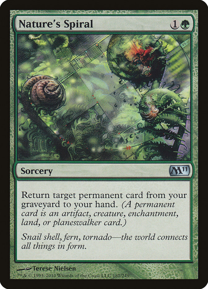 Nature's Spiral [Magic 2011] MTG Single Magic: The Gathering    | Red Claw Gaming