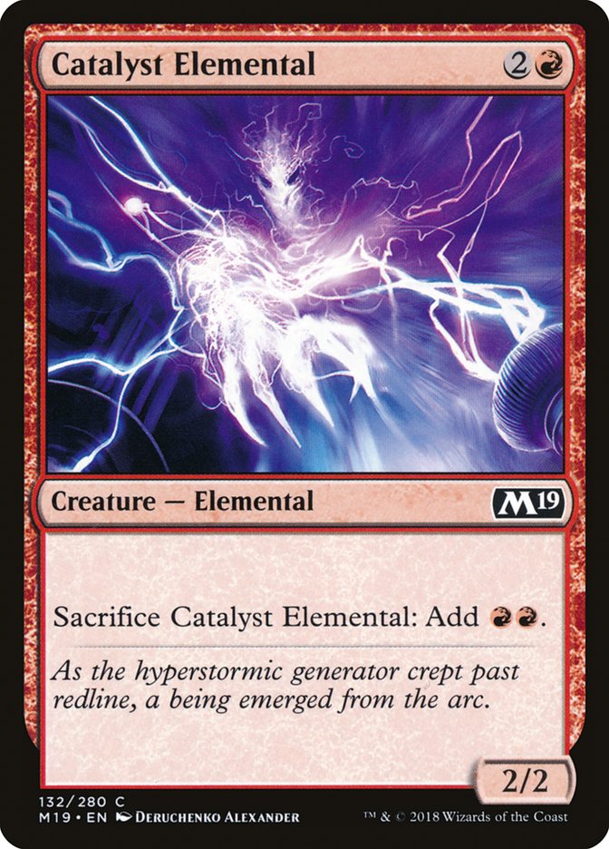Catalyst Elemental [Core Set 2019] MTG Single Magic: The Gathering    | Red Claw Gaming
