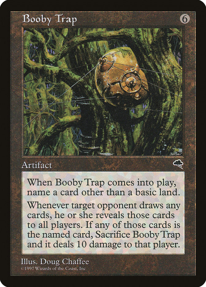 Booby Trap [Tempest] MTG Single Magic: The Gathering    | Red Claw Gaming