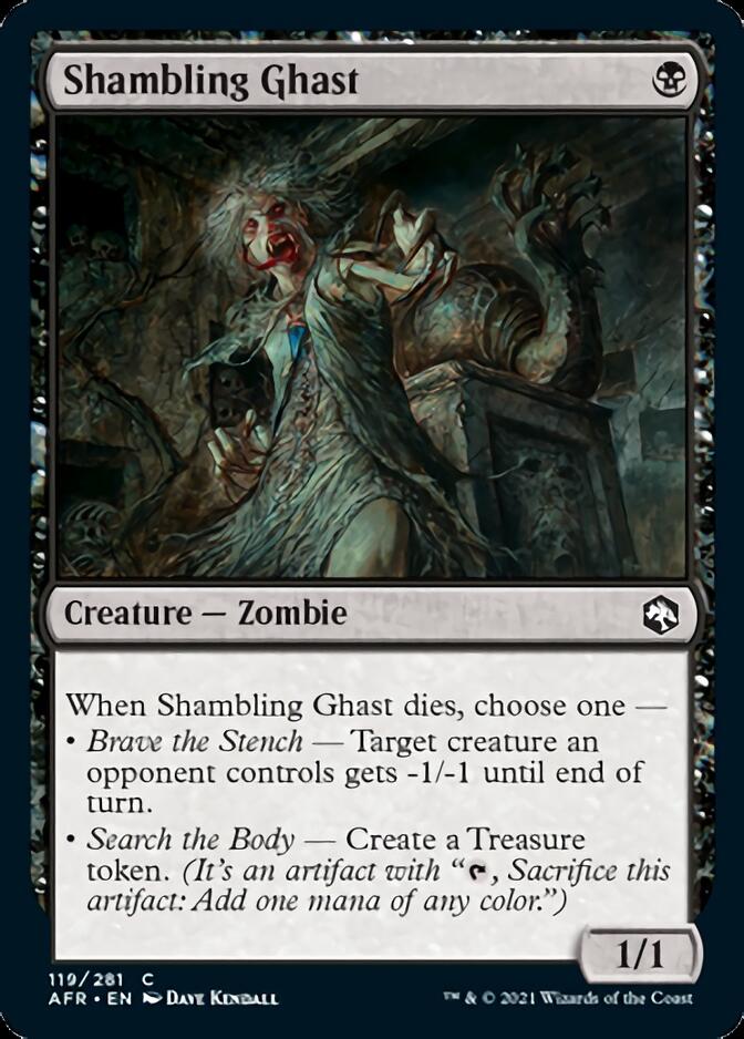 Shambling Ghast [Dungeons & Dragons: Adventures in the Forgotten Realms] MTG Single Magic: The Gathering    | Red Claw Gaming