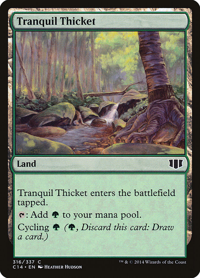 Tranquil Thicket [Commander 2014] MTG Single Magic: The Gathering    | Red Claw Gaming