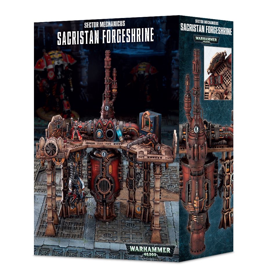 SECTOR MECHANICUS: SACRISTAN FORGESHRINE Terrain Games Workshop | Red Claw Gaming