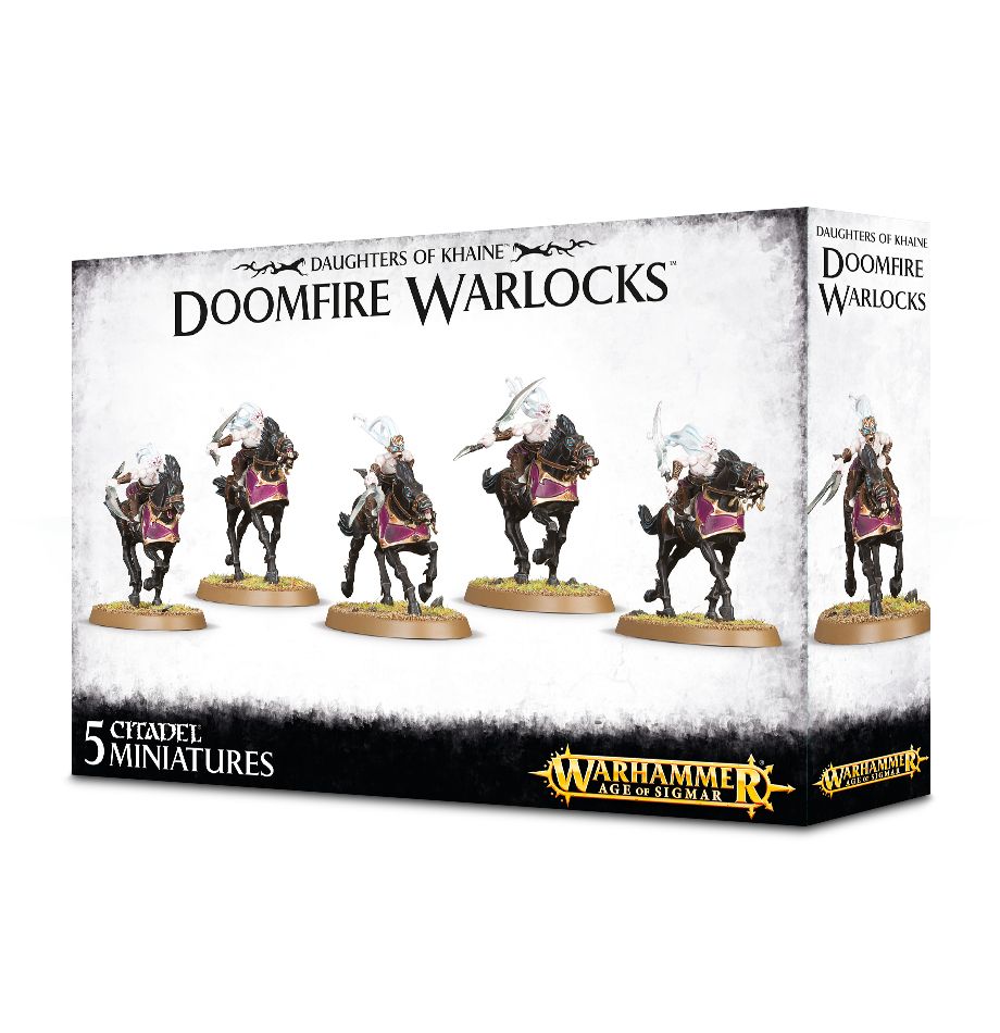 DAUGHTERS OF KHAINE DOOMFIRE WARLOCKS (DIRECT) Daughters of Khane Games Workshop    | Red Claw Gaming