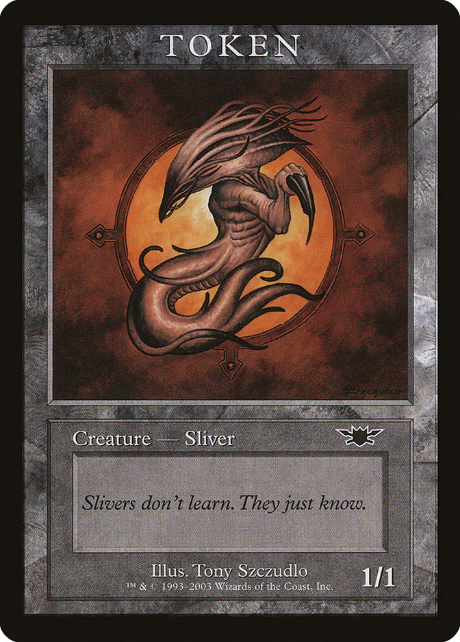 Sliver Token [Magic Player Rewards 2003] MTG Single Magic: The Gathering    | Red Claw Gaming