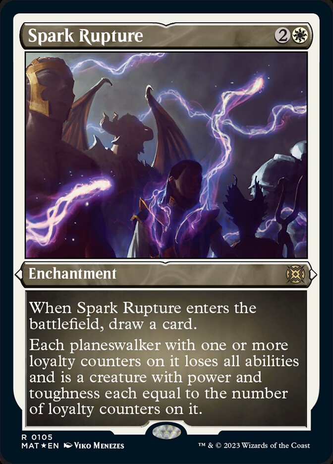 Spark Rupture (Foil Etched) [March of the Machine: The Aftermath] MTG Single Magic: The Gathering    | Red Claw Gaming