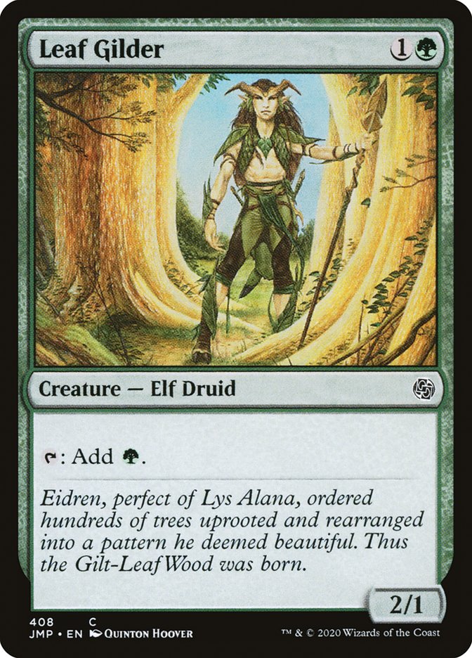 Leaf Gilder [Jumpstart] MTG Single Magic: The Gathering    | Red Claw Gaming