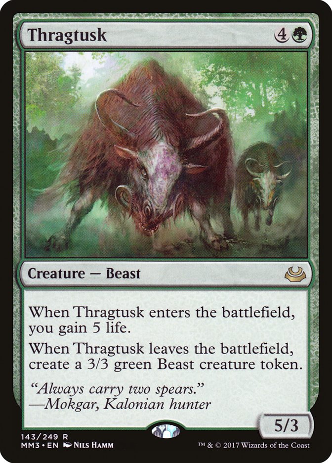 Thragtusk [Modern Masters 2017] MTG Single Magic: The Gathering    | Red Claw Gaming