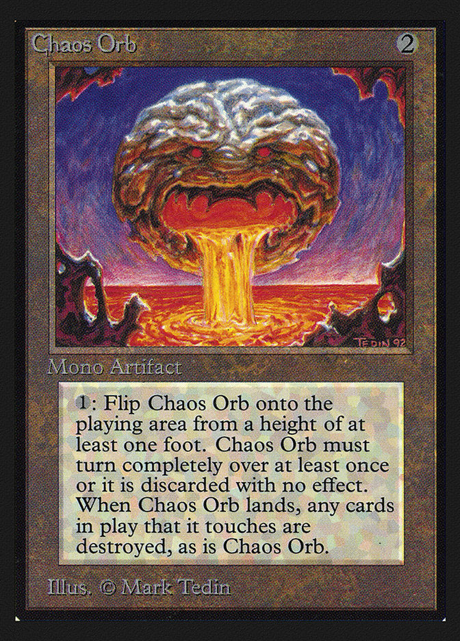 Chaos Orb [Collectors' Edition] MTG Single Magic: The Gathering    | Red Claw Gaming