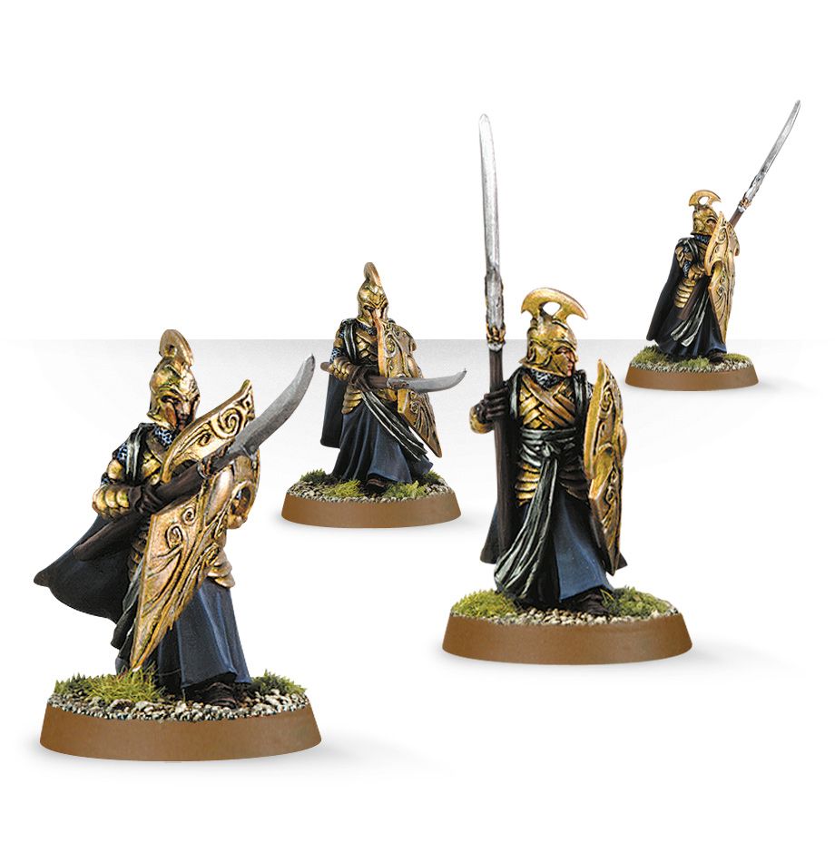 High Elf Warriors Lord of the Rings Games Workshop    | Red Claw Gaming