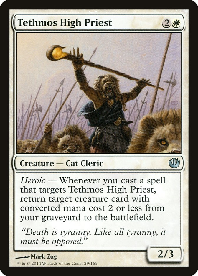 Tethmos High Priest [Journey into Nyx] MTG Single Magic: The Gathering    | Red Claw Gaming