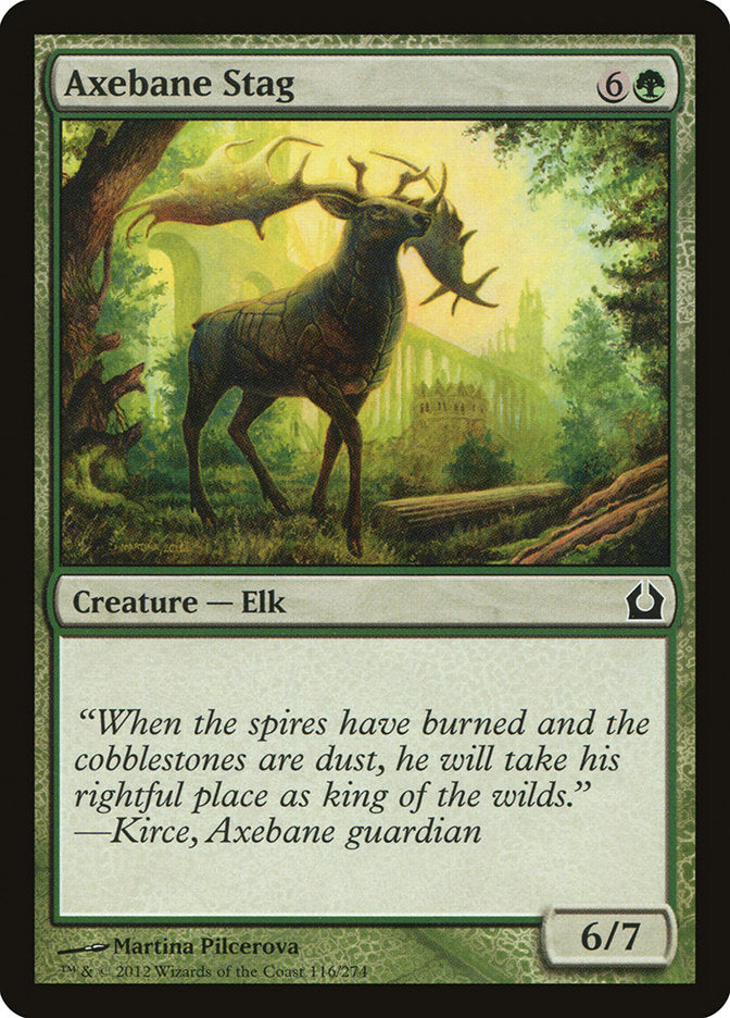 Axebane Stag [Return to Ravnica] MTG Single Magic: The Gathering    | Red Claw Gaming