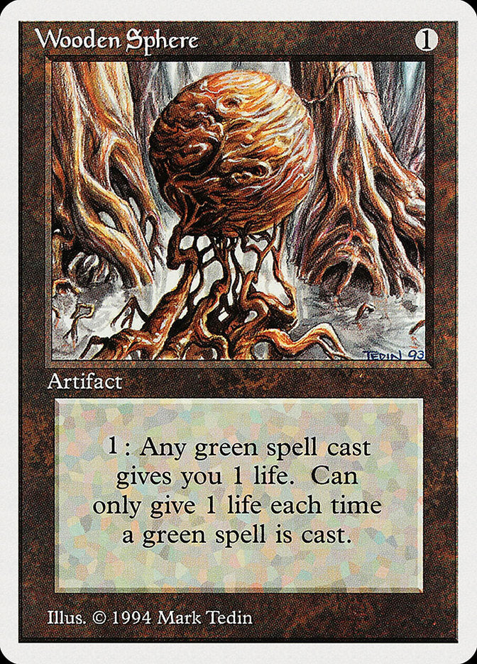 Wooden Sphere [Summer Magic / Edgar] MTG Single Magic: The Gathering    | Red Claw Gaming