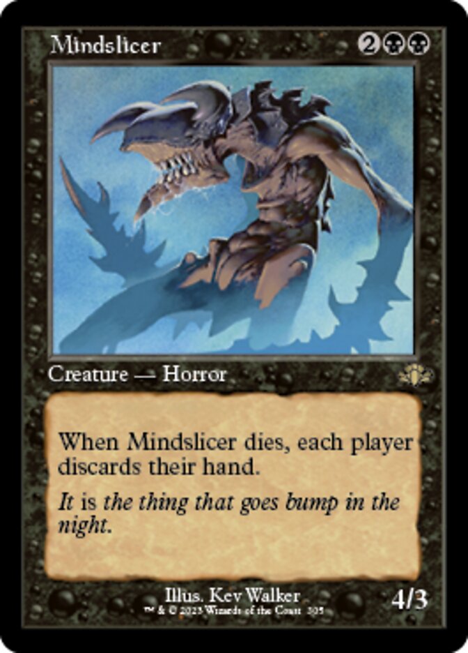 Mindslicer (Retro) [Dominaria Remastered] MTG Single Magic: The Gathering    | Red Claw Gaming