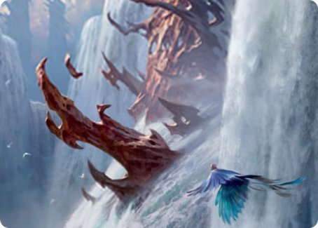 Island Art Card [Strixhaven: School of Mages Art Series] MTG Single Magic: The Gathering    | Red Claw Gaming