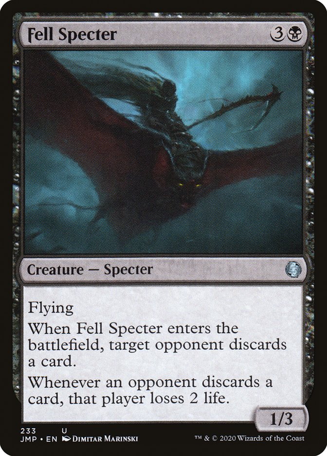 Fell Specter [Jumpstart] MTG Single Magic: The Gathering    | Red Claw Gaming