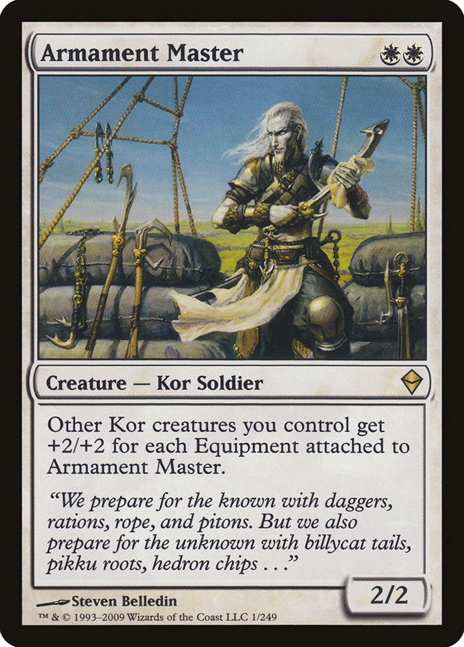 Armament Master [Zendikar] MTG Single Magic: The Gathering    | Red Claw Gaming