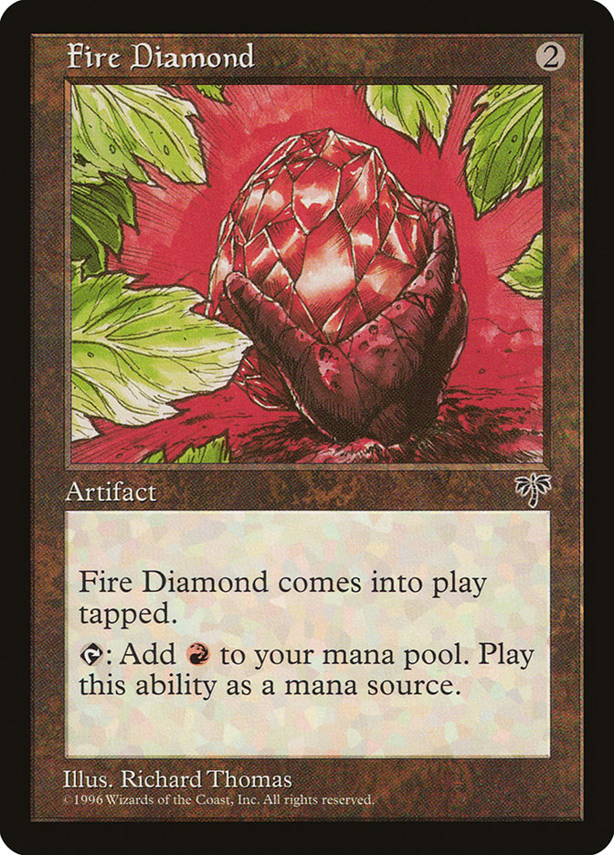 Fire Diamond [Mirage] MTG Single Magic: The Gathering    | Red Claw Gaming