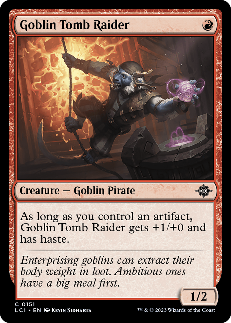 Goblin Tomb Raider [The Lost Caverns of Ixalan] MTG Single Magic: The Gathering    | Red Claw Gaming