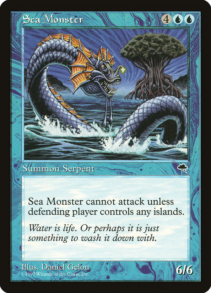 Sea Monster [Tempest] MTG Single Magic: The Gathering    | Red Claw Gaming