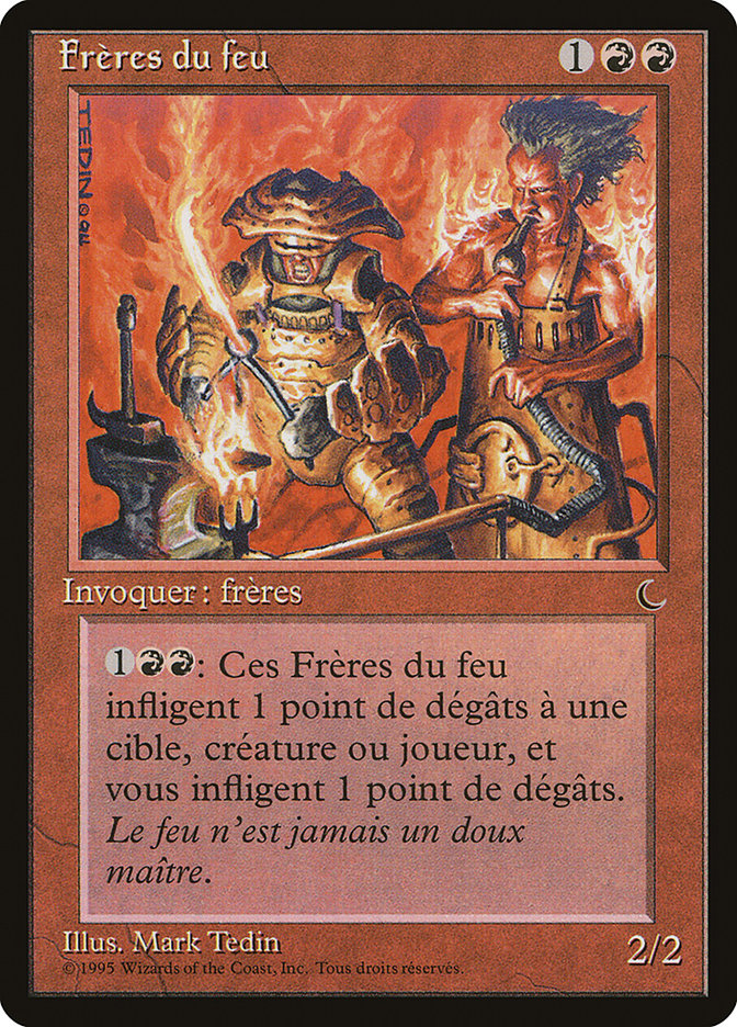 Brothers of Fire (French) - "Freres du feu" [Renaissance] MTG Single Magic: The Gathering    | Red Claw Gaming