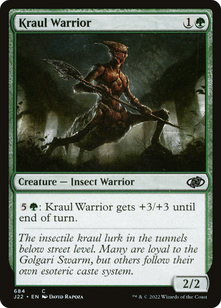 Kraul Warrior [Jumpstart 2022] MTG Single Magic: The Gathering    | Red Claw Gaming