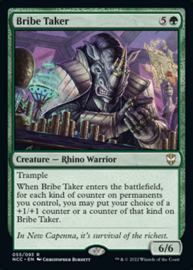 Bribe Taker [Streets of New Capenna Commander] MTG Single Magic: The Gathering    | Red Claw Gaming