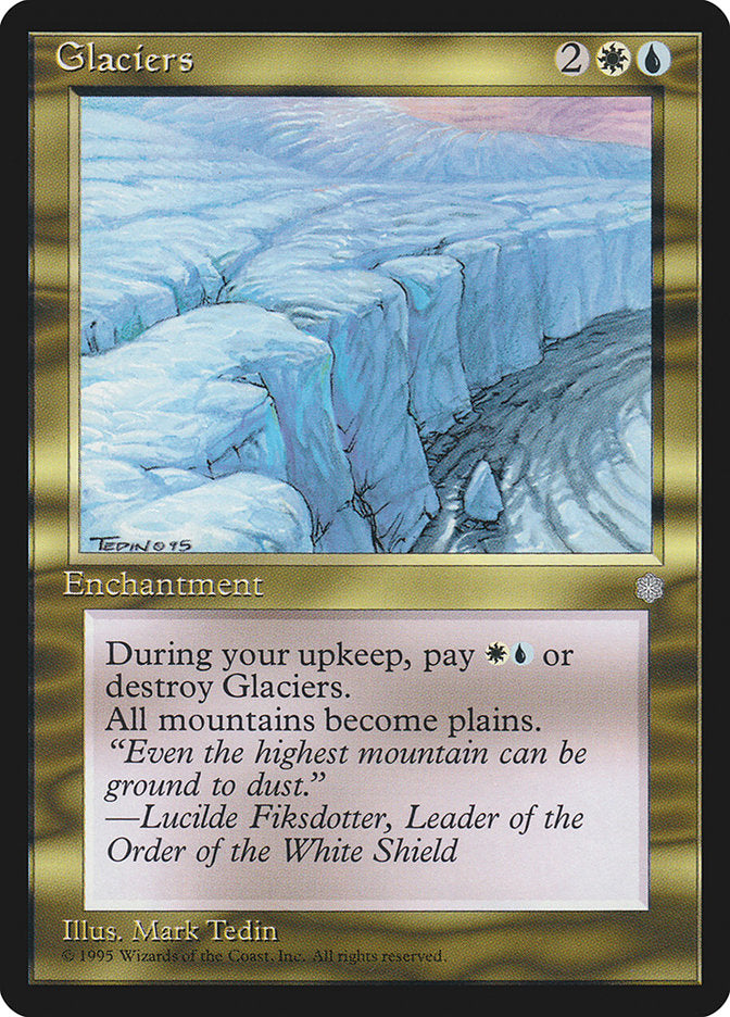 Glaciers [Ice Age] MTG Single Magic: The Gathering    | Red Claw Gaming