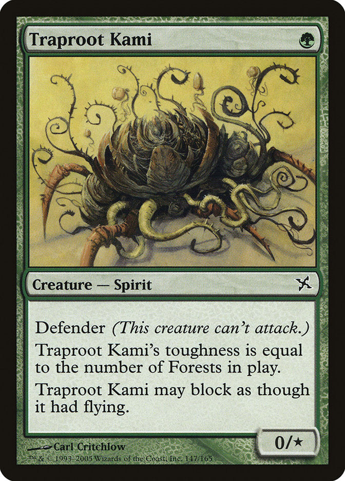Traproot Kami [Betrayers of Kamigawa] MTG Single Magic: The Gathering    | Red Claw Gaming