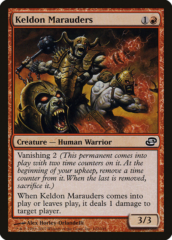Keldon Marauders [Planar Chaos] MTG Single Magic: The Gathering    | Red Claw Gaming