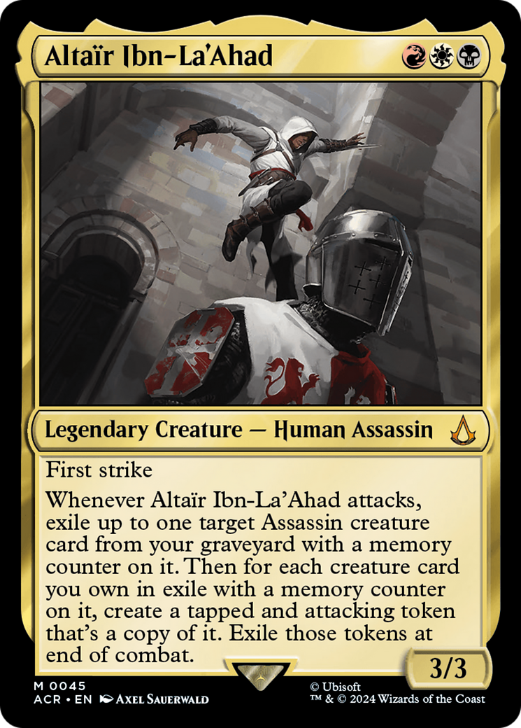 Altair Ibn-La'Ahad [Assassin's Creed] MTG Single Magic: The Gathering    | Red Claw Gaming
