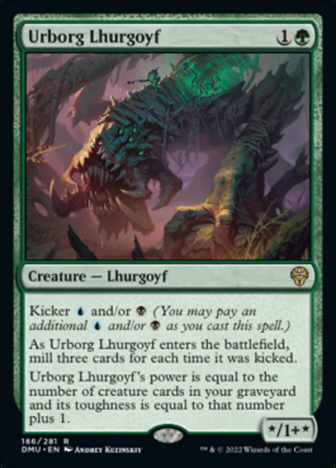 Urborg Lhurgoyf [Dominaria United] MTG Single Magic: The Gathering    | Red Claw Gaming