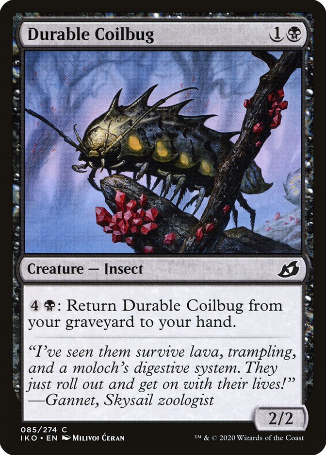 Durable Coilbug [Ikoria: Lair of Behemoths] MTG Single Magic: The Gathering    | Red Claw Gaming