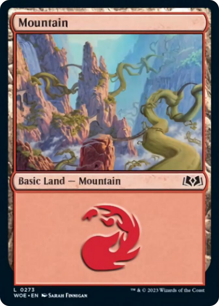 Mountain (0273) [Wilds of Eldraine] MTG Single Magic: The Gathering    | Red Claw Gaming