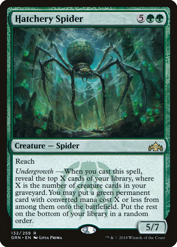 Hatchery Spider [Guilds of Ravnica] MTG Single Magic: The Gathering    | Red Claw Gaming