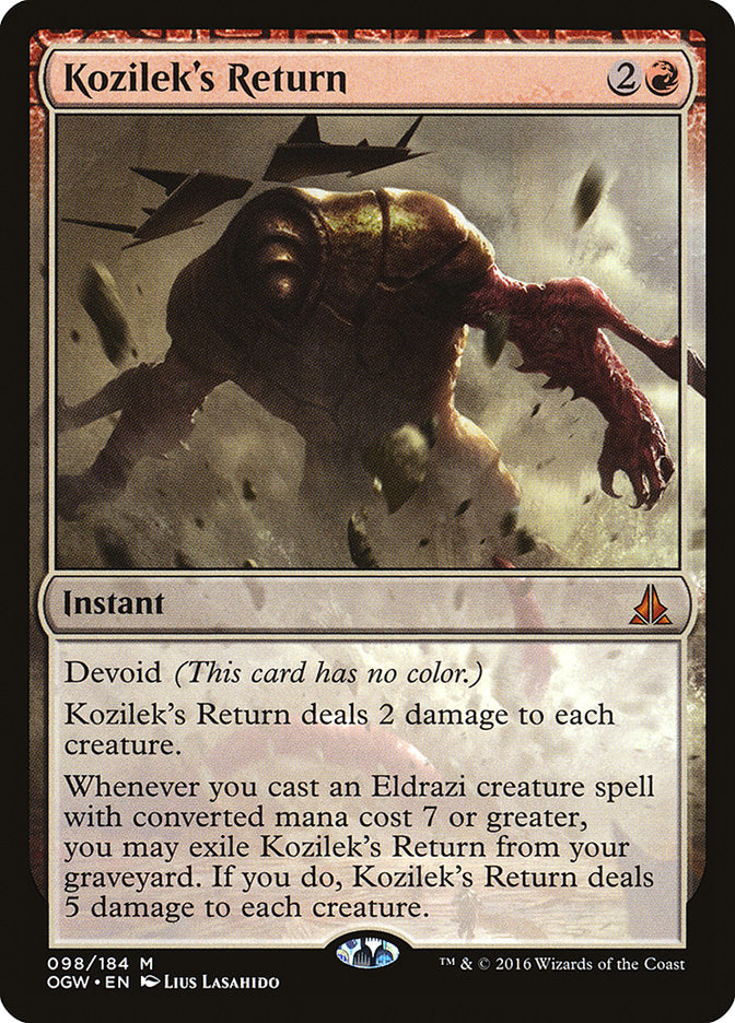 Kozilek's Return [Oath of the Gatewatch] MTG Single Magic: The Gathering    | Red Claw Gaming