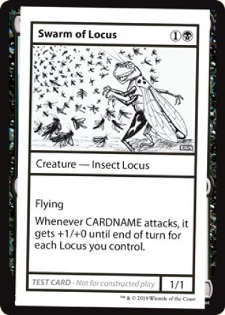 Swarm of Locus (2021 Edition) [Mystery Booster Playtest Cards] MTG Single Magic: The Gathering    | Red Claw Gaming