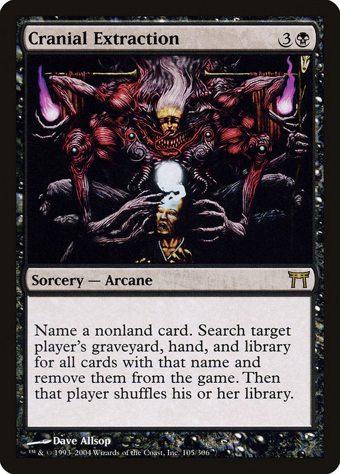 Cranial Extraction [Champions of Kamigawa] MTG Single Magic: The Gathering    | Red Claw Gaming