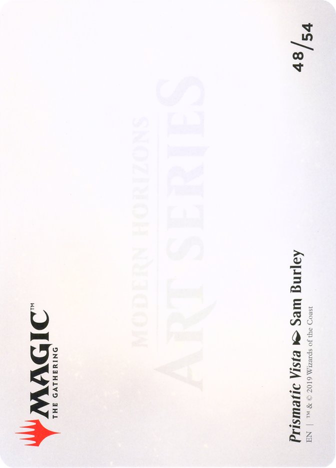 Prismatic Vista // Prismatic Vista [Modern Horizons Art Series] MTG Single Magic: The Gathering    | Red Claw Gaming