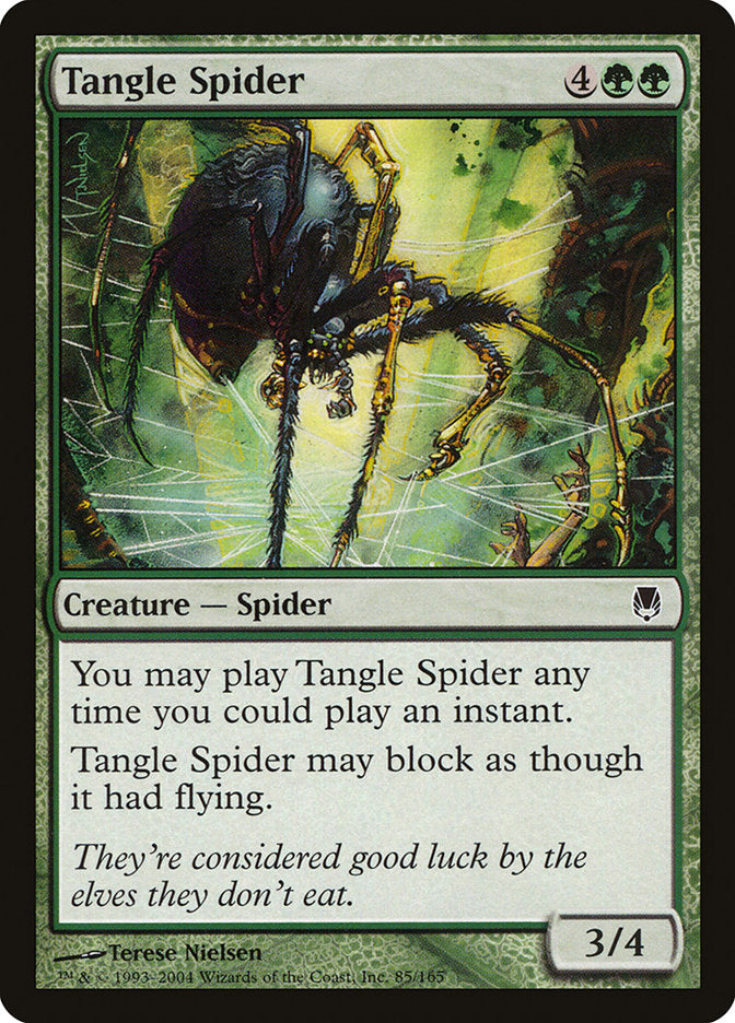 Tangle Spider [Darksteel] MTG Single Magic: The Gathering    | Red Claw Gaming