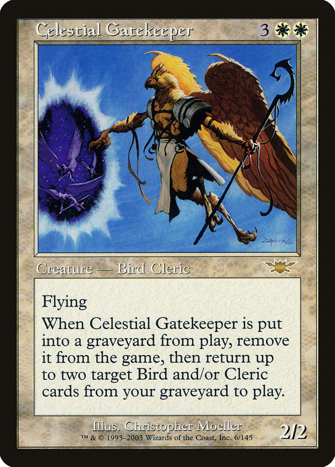 Celestial Gatekeeper [Legions] MTG Single Magic: The Gathering    | Red Claw Gaming