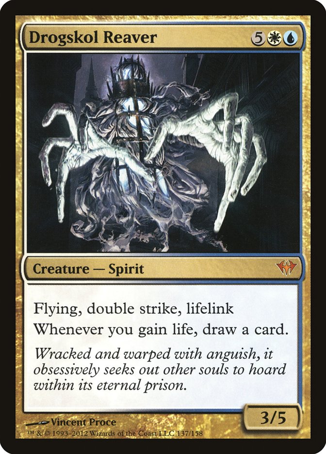 Drogskol Reaver [Dark Ascension] MTG Single Magic: The Gathering    | Red Claw Gaming