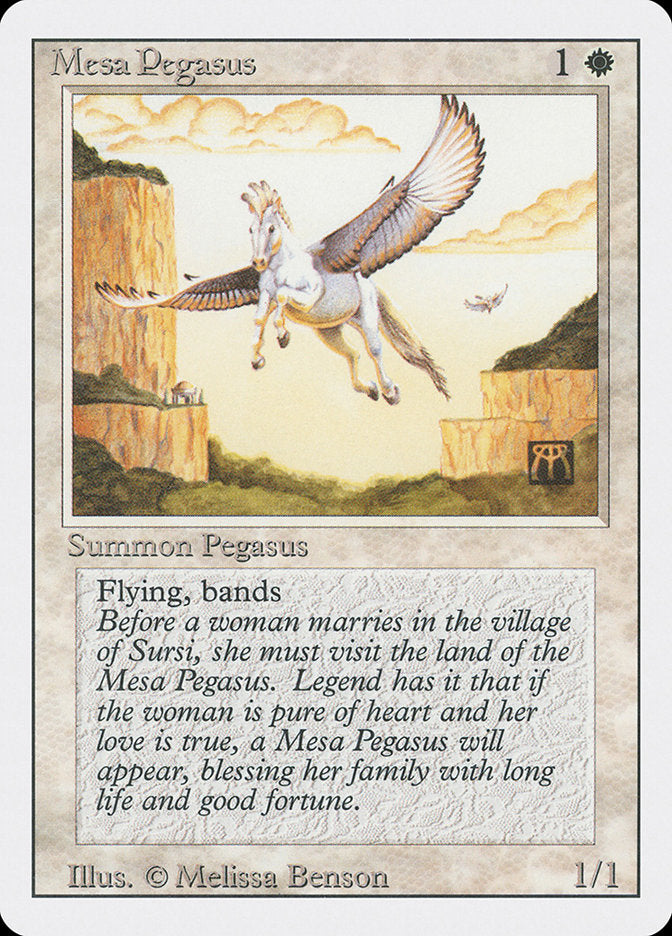 Mesa Pegasus [Revised Edition] MTG Single Magic: The Gathering    | Red Claw Gaming